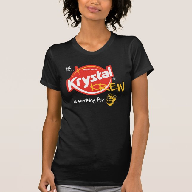 Krystal 1. Platz - Crew-Funktion T-Shirt (Vorderseite)