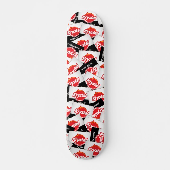 Krystal Boxes Skateboard (Vorne)