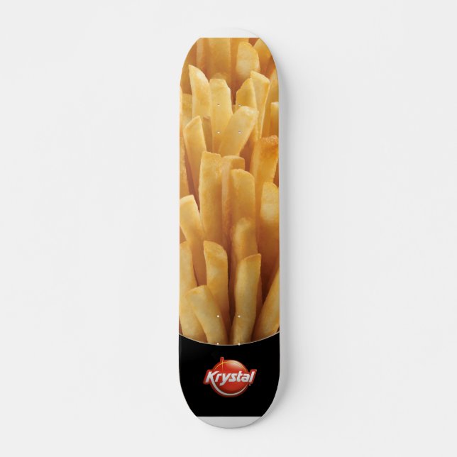 Krystal brät Skateboard (Vorne)