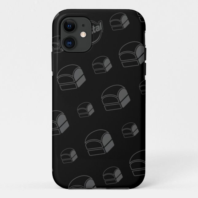 Krystal Burger iPhone Fall Case-Mate iPhone Hülle (Rückseite)