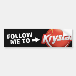 Krystal Follow-meAutoaufkleber Autoaufkleber