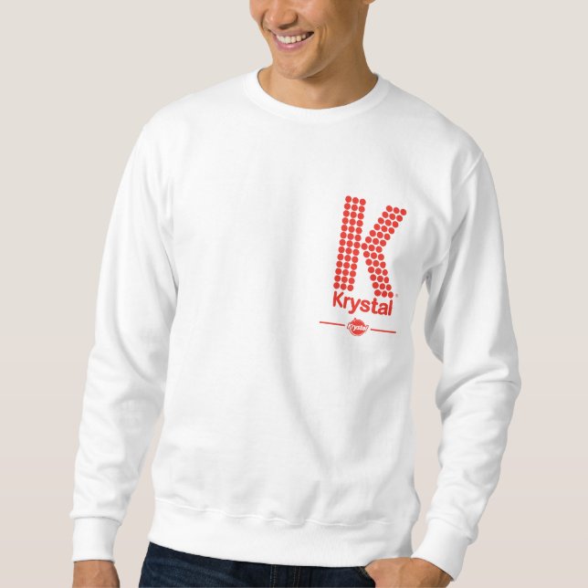 Krystal großes K Sweatshirt (Vorderseite)