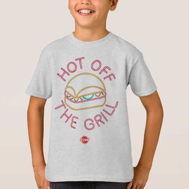 Krystal heiß weg vom Grill T-Shirt (Vorderseite)