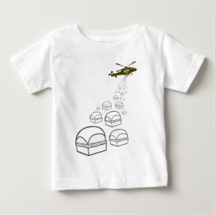 Krystal Hubschrauber Baby T-shirt
