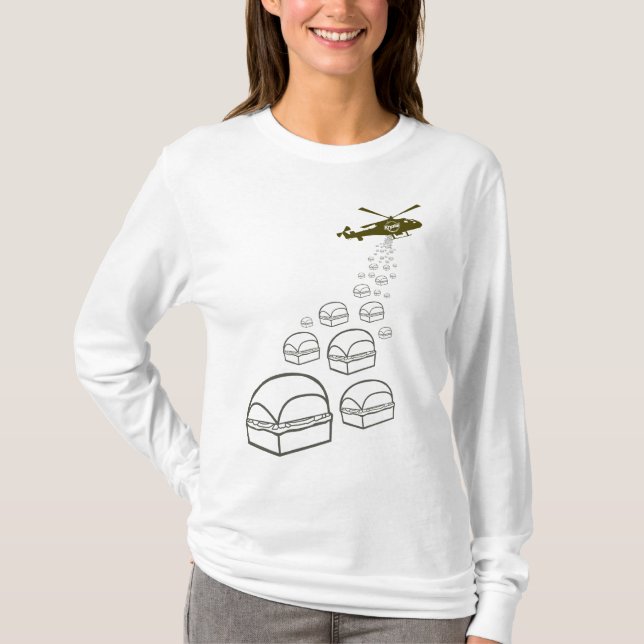 Krystal Hubschrauber T-Shirt (Vorderseite)