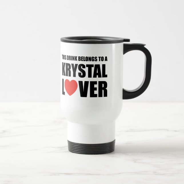 Krystal Liebhaber Reisebecher (Rechts)