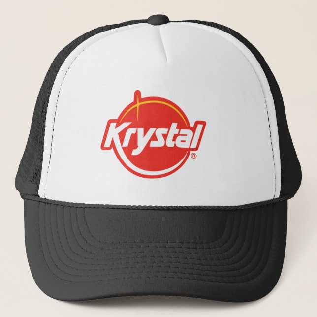 Krystal Logo Truckerkappe (Vorderseite)