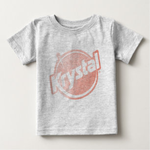 Krystal Logo verblaßte Baby T-shirt