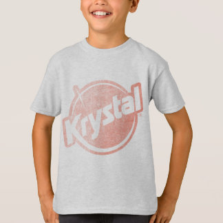 Krystal Logo verblaßte T-Shirt