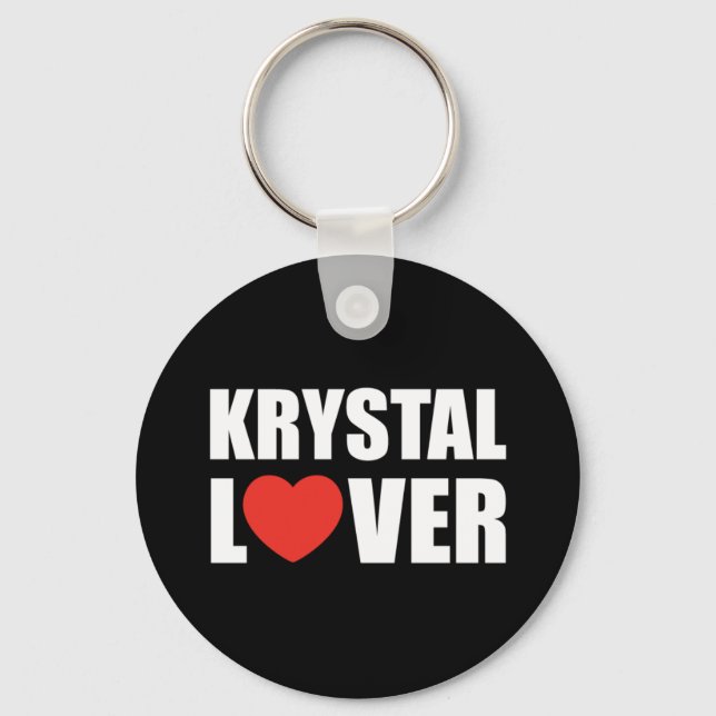 Krystal Lover Schlüsselanhänger (Vorderseite)