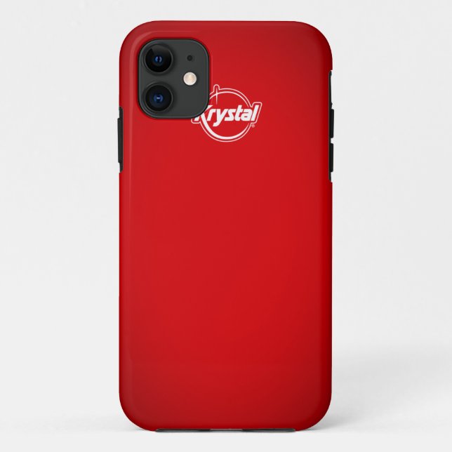 Krystal roter iPhone Kasten Case-Mate iPhone Hülle (Rückseite)