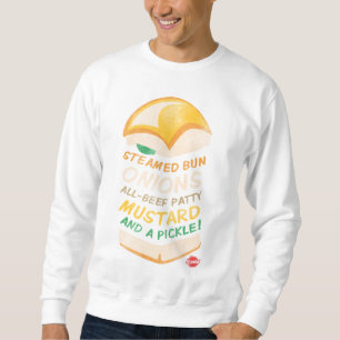 Krystal stapelte sweatshirt