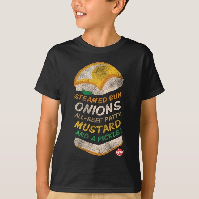 Krystal stapelte T-Shirt (Vorderseite)