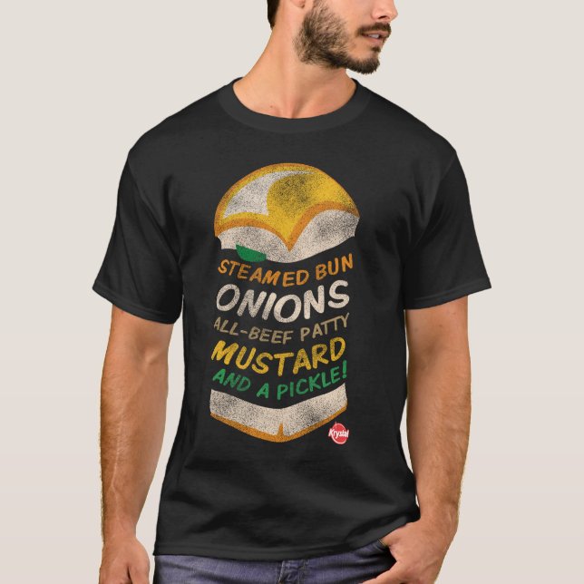 Krystal stapelte T-Shirt (Vorderseite)