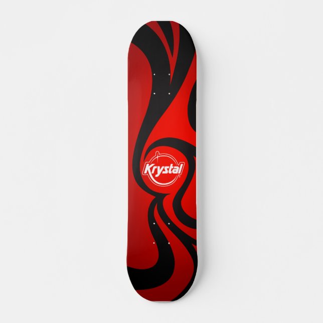 Krystal Swirl Skateboard (Vorne)