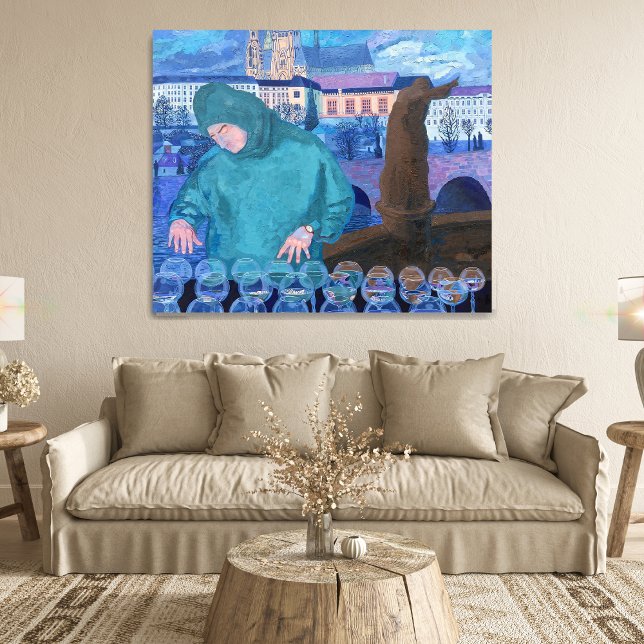 Krystal Symfonie z Prada Leinwanddruck (Von Creator hochgeladen)