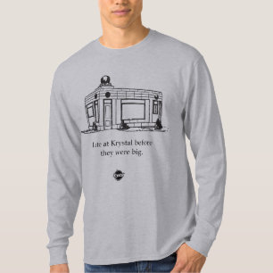 Krystal Vorlagen-Gebäude T-Shirt