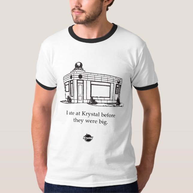 Krystal Vorlagen-Gebäude T-Shirt (Vorderseite)