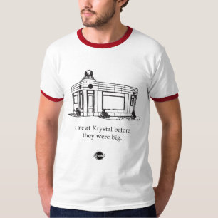 Krystal Vorlagen-Gebäude T-Shirt