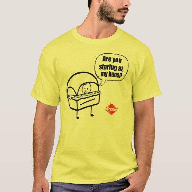 Krystal Wahl - Brötchen-Starren T-Shirt (Vorderseite)