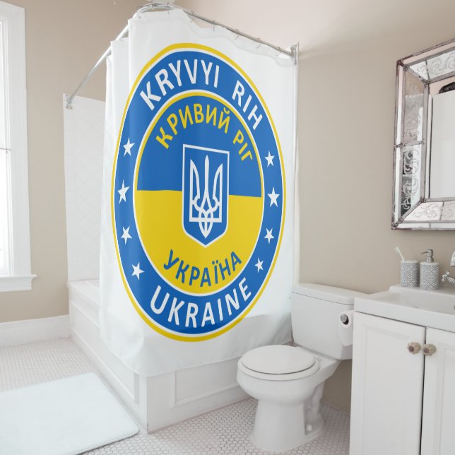 Kryvyi Rih Ukraine Duschvorhang (Beispiel)