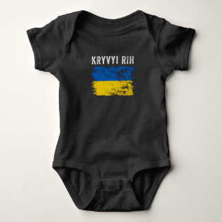 Kryvyi Rih Ukraine Ukrainian Patriotic Baby Strampler