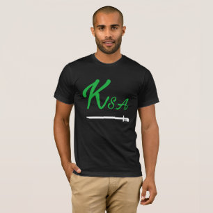 Ksa grünes weißes Symbol des Königreichs Saudi-Ara T-Shirt