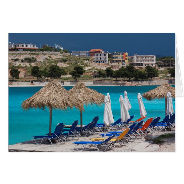 Ksamil, Stadtstrand (Vorderseite (Horizontal))