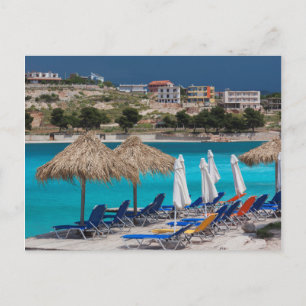 Ksamil, Strandpromenade Postkarte