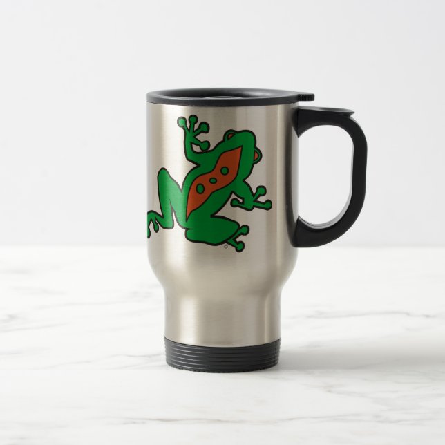KSF Frosch-Reise-Tasse Reisebecher (Rechts)