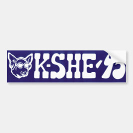 KSHE-95-Aufkleber Autoaufkleber