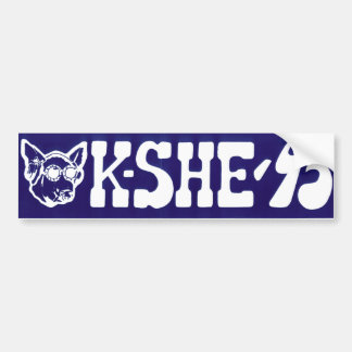 KSHE-95 Bumper Sticker Autoaufkleber