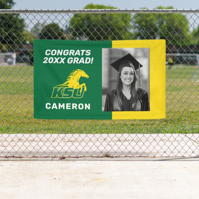 KSU Kentucky Staat University Graduate Banner (Insitu)