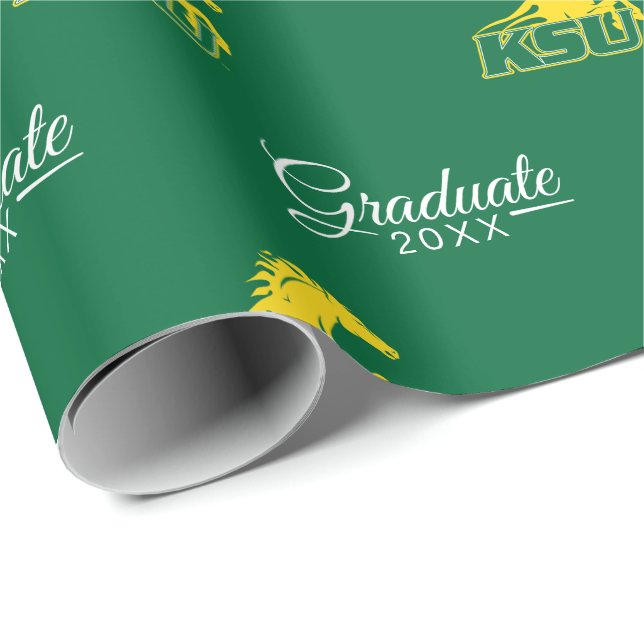 KSU Kentucky Staat University Graduate Geschenkpapier (Rolleneckpunkt)