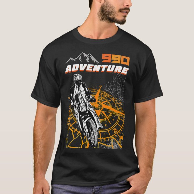 KTM 990 Adventure Rider 2020 Classic T - Shirt (Vorderseite)