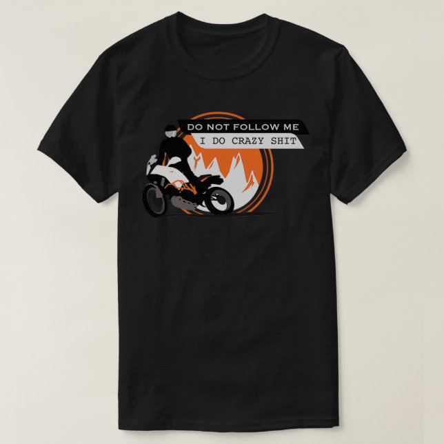 KTM Adventure on road  T-Shirt (Design vorne)