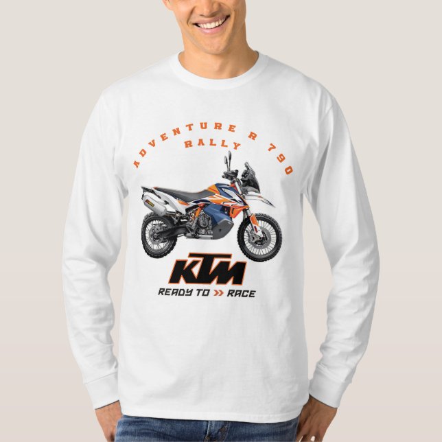 KTM Adventure R Kundgebung Designer Hoodie T-Shirt (Vorderseite)