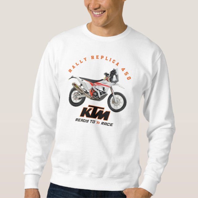 KTM KUNDGEBUNG REPLICA 450 Designer Bekleidung Swe Sweatshirt (Vorderseite)