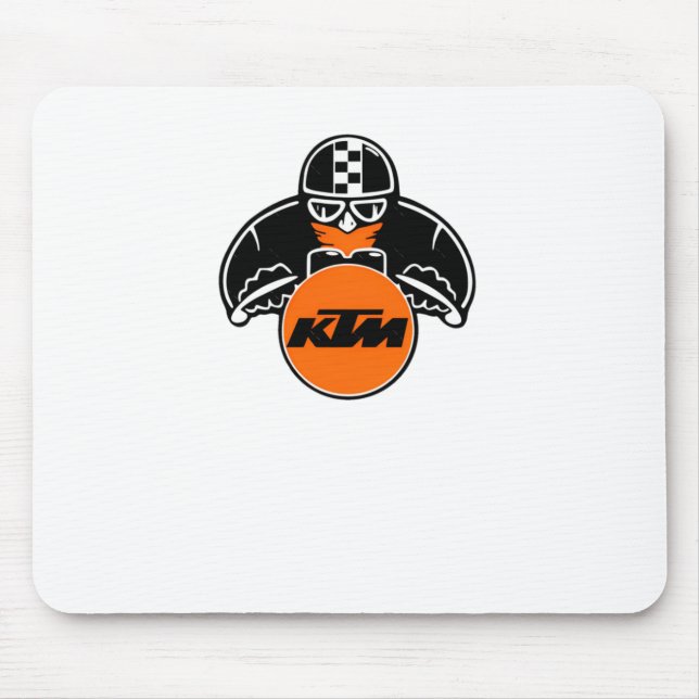 Ktm-Logo-Aufkleber4 Mousepad (Vorne)
