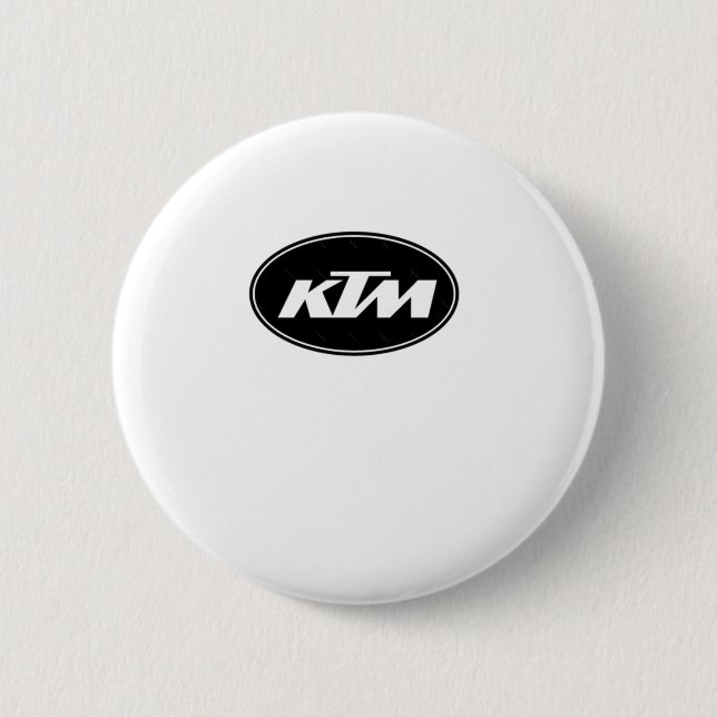 Ktm Logo Aufkleber  Button (Vorderseite)