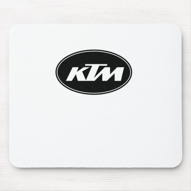 Ktm-Logo-Aufkleber Mousepad (Vorne)
