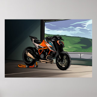 KTM SuperDuke Poster