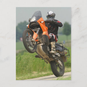KTM Wheelie Postkarte