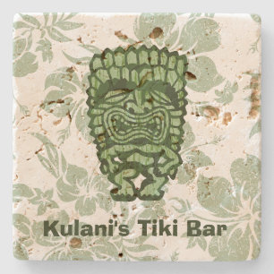 Ku-Tiki Hawaiian Customizable Tiki Bar Untersetzer