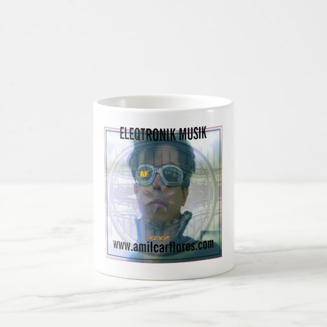 ku, www.amilcarflores.com, ELEQTRONIK MUSIK Tasse (Mittel)