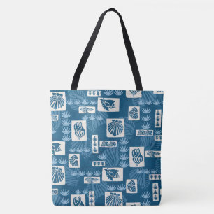 Kua Bay Hawaiian Undersea Muscheln Beach Bag