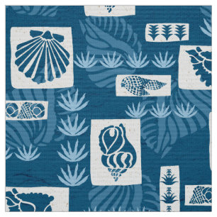 Kua Bay Hawaiianische Muscheln Stoff