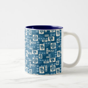 Kua Bay Hawaiianische Unterwasser-Muscheln Zweifarbige Tasse