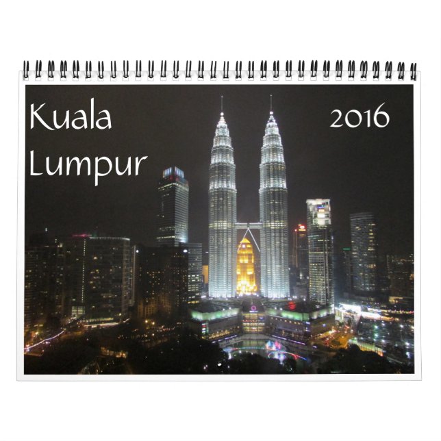 Kuala Lumpur 2016 Kalender (Titelbild)