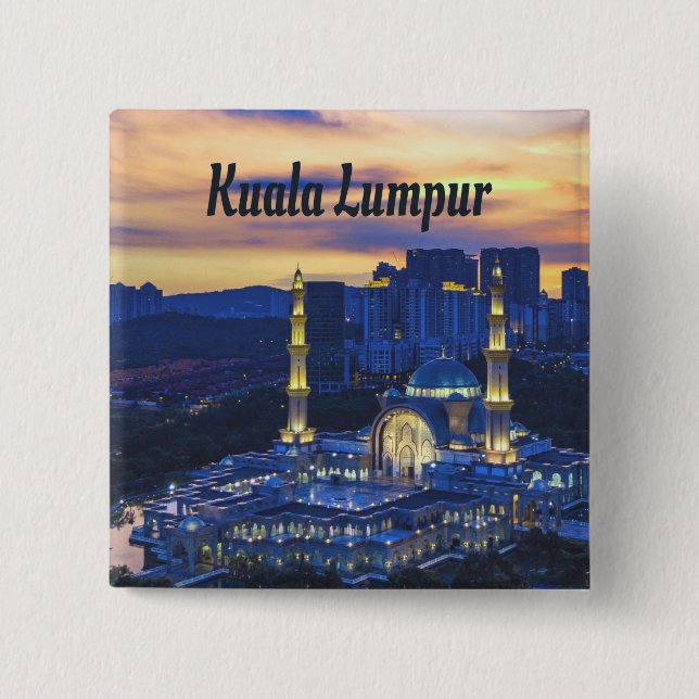 Kuala Lumpur Button (Vorderseite)